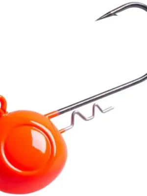 Značkový Savage Gear Jiggová Hlava Rattling Jig Heads Red Uv-100 g Háček 8/0