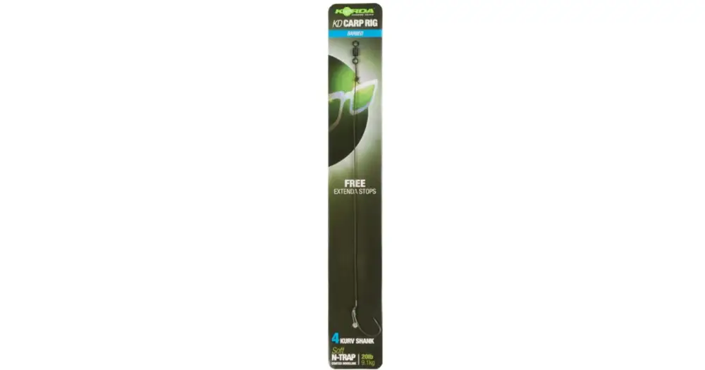 Časově Omezené Korda Návazec N-Trap KD Rig Kurv-Háček 6 / Nosnost 15 lb