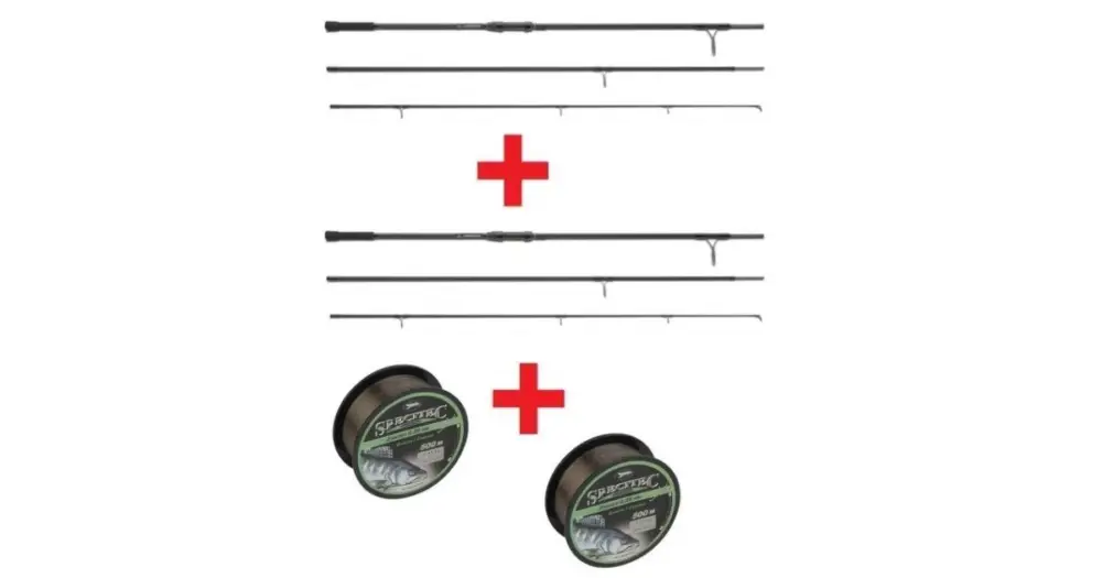 Anaconda Prut Undecover 50 3,66 m (12 ft) 3 lb 1+1 + Vlasec Výhodná Nabídka