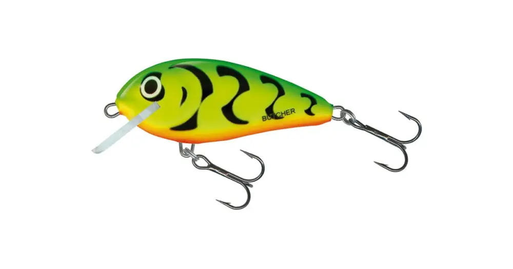 Salmo Wobler Butcher Floating Green Tiger 5 cm 5 g Nízká Cena