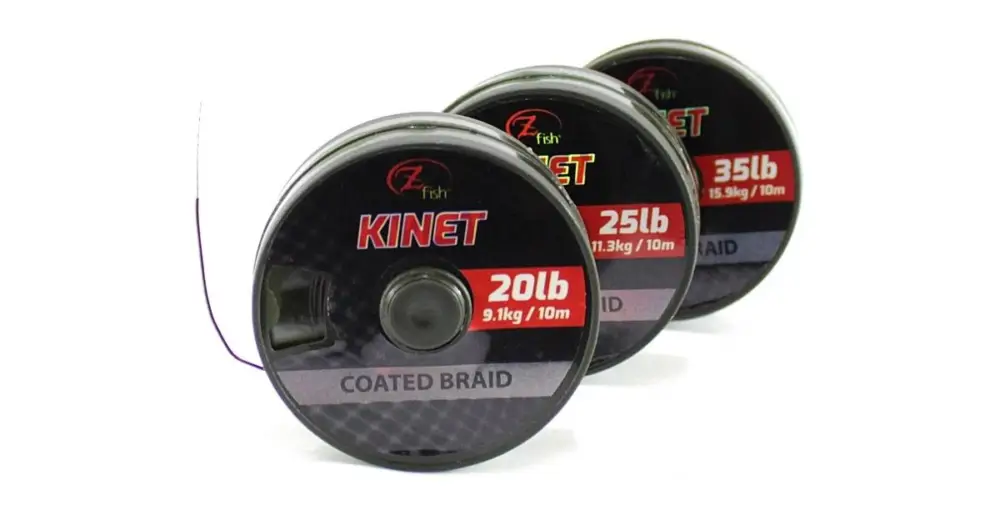 Odeslání Ihned Zfish Šňůrka Kinet Coated Braid Hnědá 10 m-Průměr 25 lb / Nosnost 11,3 kg
