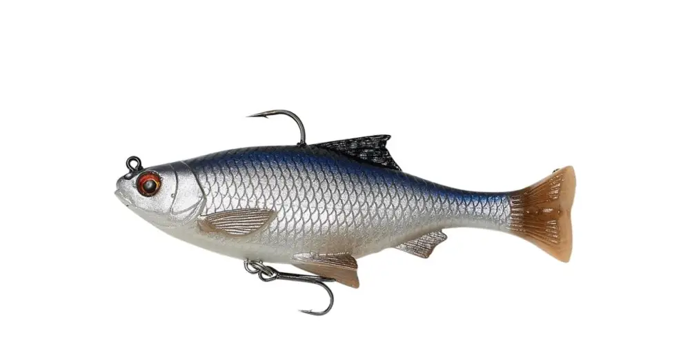 Ověřený Savage Gear Gumová Nástraha 3D Pulse Tail Roach 2 ks-10 cm 17,5 g