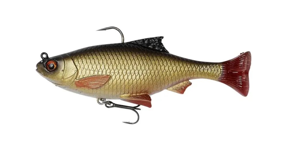Poslední Šance Savage Gear Gumová Nástraha 3D Pulse Tail Rudd 2 ks-13 cm 38,5 g