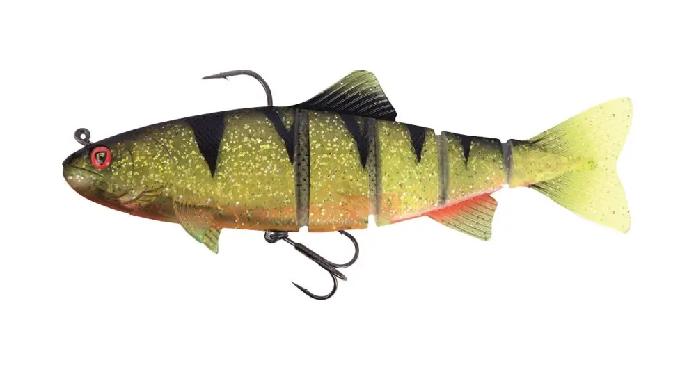 Doprava Zdarma Fox Rage Gumová Nástraha Replicant Trout Jointed UV Perch