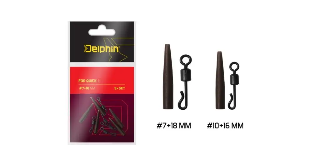 Nejprodávanější Delphin Obratlík S Převlekem FDR Quick Set 5 ks