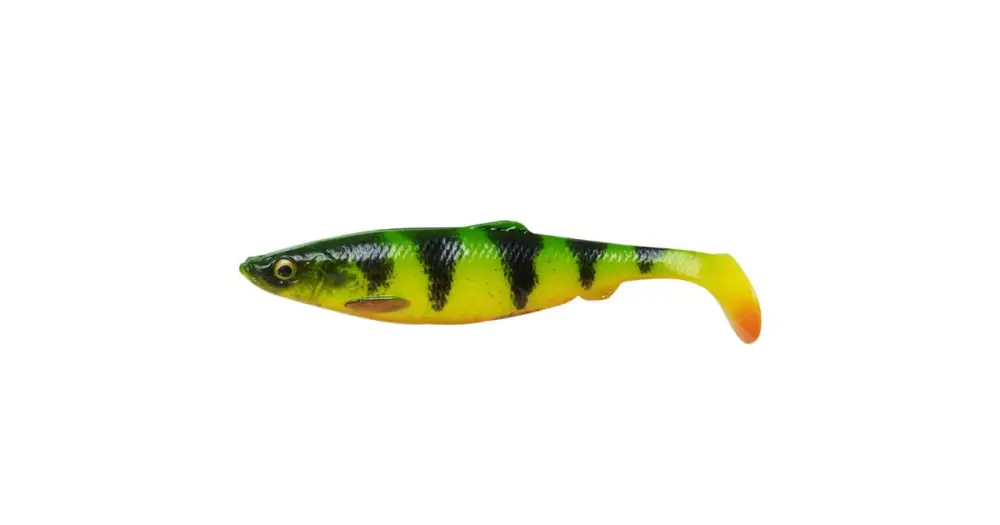 Horká Nabídka Savage Gear Gumová Nástraha 4D Herring Shad Firetiger