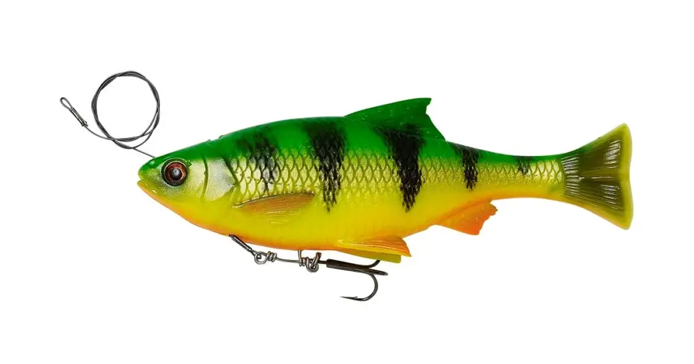 Odeslání Ihned Savage Gear Gumová Nástraha 4D Line Thru Pulse Tail Roach Firetiger