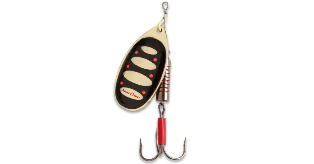 Iron Claw Třpytka F-Blade Spinner GB Ověřený
