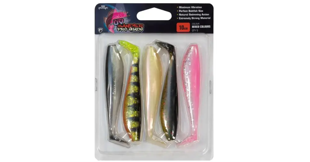 Fox Rage Gumová Nástraha Zander Pro Shad UV Mixed Colour Packs 5 ks Odeslání Ihned