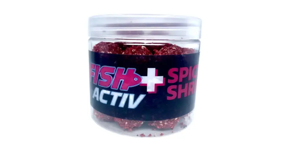 LK Baits Boilie Fish Activ Plus Spice Shrimp 200 ml Levný
