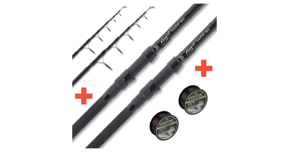 Horká Nabídka Anaconda Prut Magist Telecarp 3,6 m 3 lb 1+1 + Vlasec