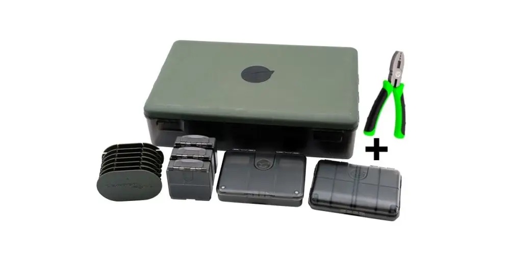 Cenový Hit Korda Tackle Box Bundle Deal + Krimpovací Kleště Zdarma