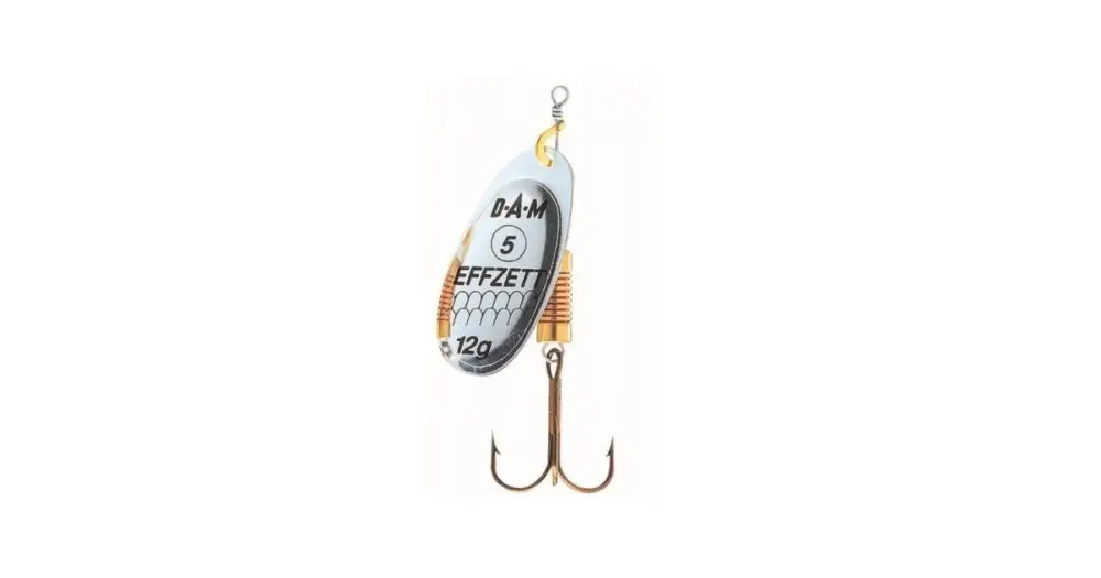 Časově Omezené Dam Třpytka Effzett Standard Spinner Silver-Velikost 5 Hmotnost 12 g