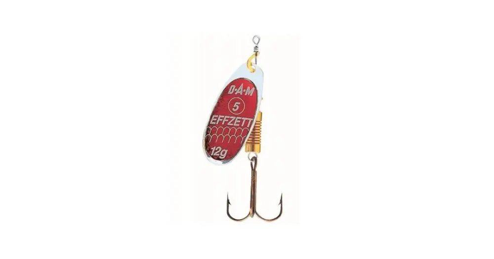 Dam Třpytka Effzett Standard Spinner Reflex Red-Velikost 5 Hmotnost 12 g Hit Sezóny