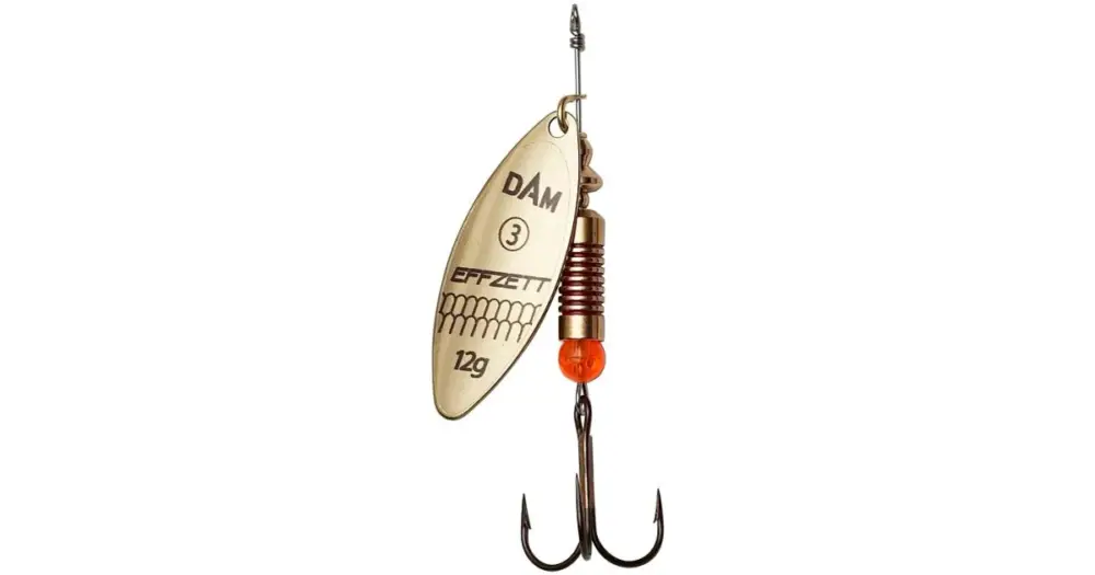 Dam Třpytka Effzett Predator Spinner Gold-Velikost 1 Hmotnost 4 g Akční Cena