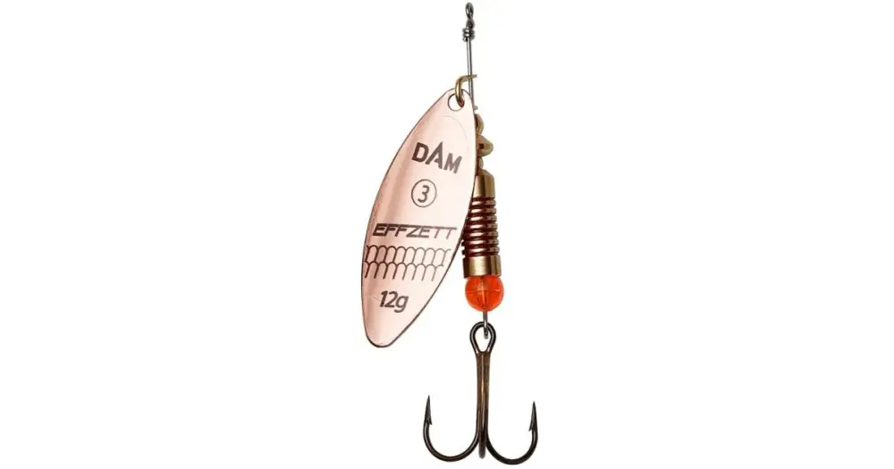 Sezónní Sleva Dam Třpytka Effzett Predator Spinner Copper-Velikost 1 Hmotnost 4 g