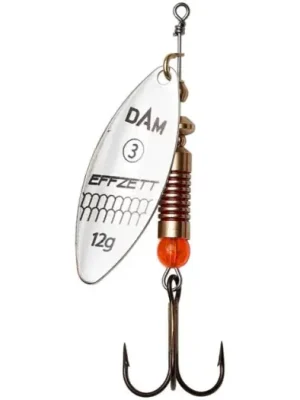 Zlevněný Dam Třpytka Effzett Predator Spinner Silver-Velikost 2 Hmotnost 7 g
