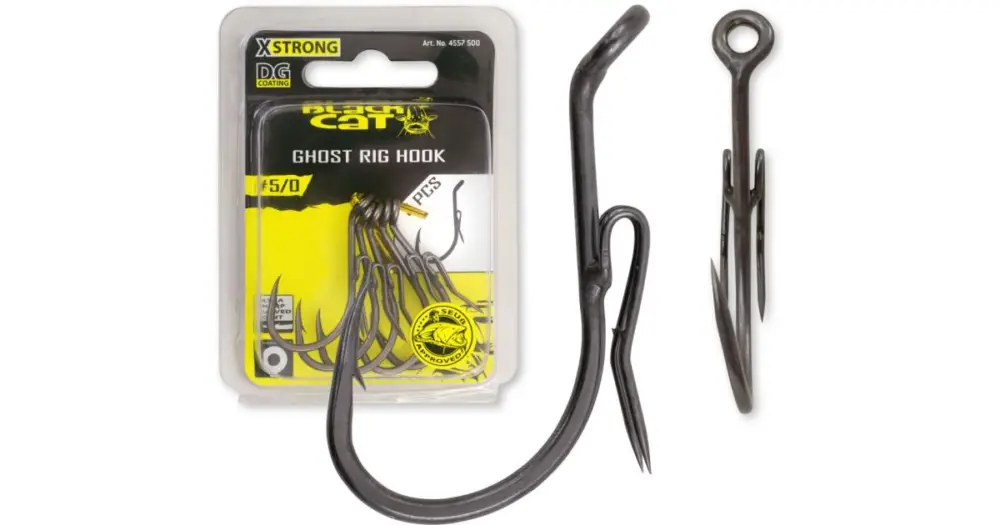Koupit Online Black Cat Háček Ghost Rig DG Coating 5 ks-Velikost 5/0