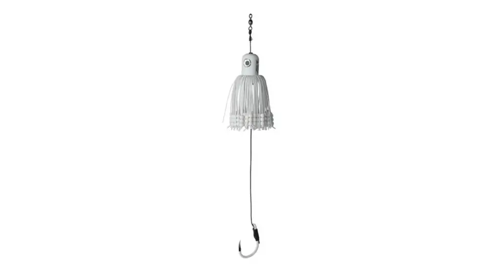 Sezónní Sleva Madcat Gumová nástraha A-Static Adjustable Clonk Teaser White-100 g