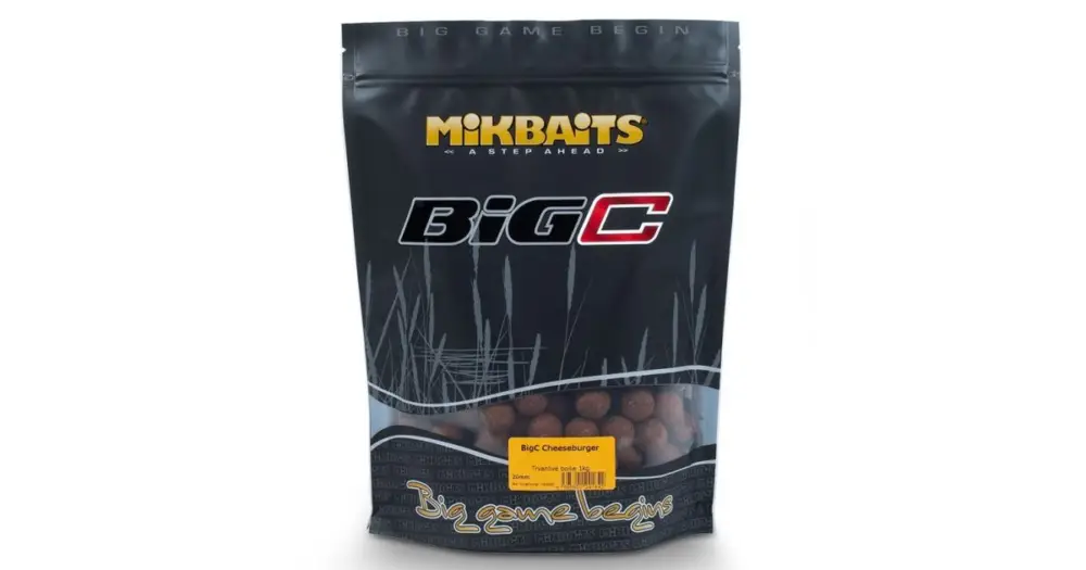 Přímo Od Výrobce Mikbaits Boilie BigC Cheeseburger-1 kg 24 mm