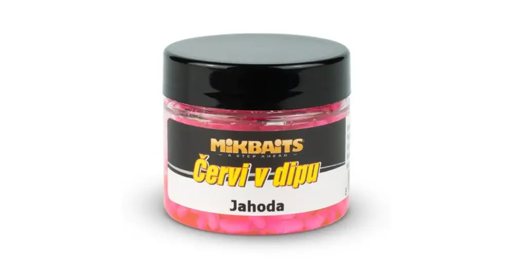 Mikbaits Červi v Dipu 50 ml - Jahoda Nakupujte Hned