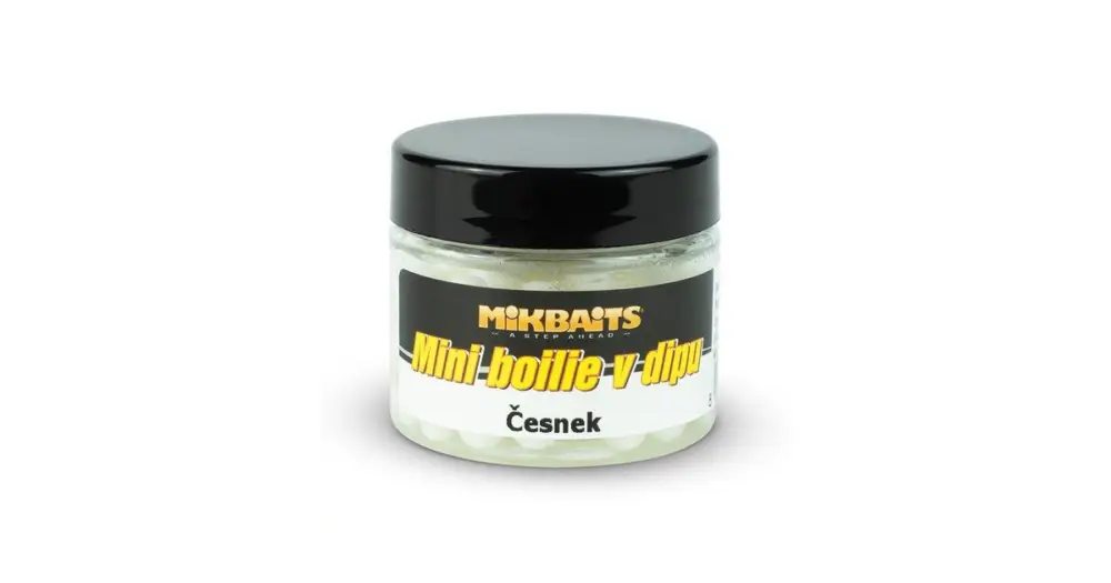 Rychlé Dodání Mikbaits Mini Boilie V Dipu 6-8 mm 50 ml-Česnek