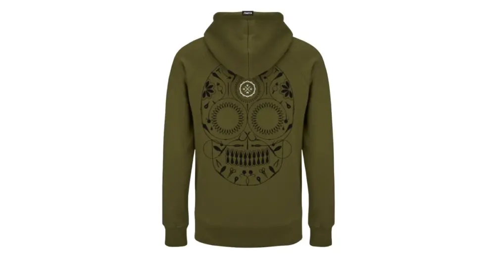 Super Cena KUMU Mikina DEATH RIG-Khaki