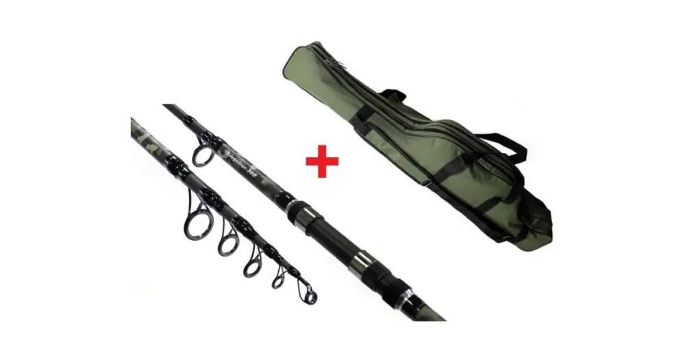 Zfish Combo 2x Prut Kingstone 3,6 m 3 lb + Pouzdro Koupit Online