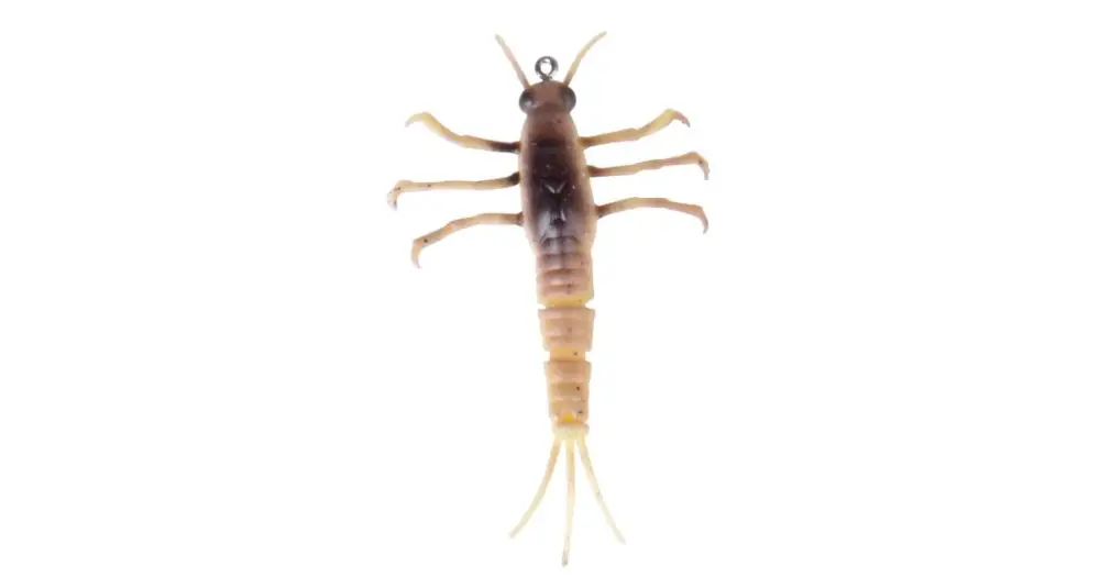 Must-Have Savage Gear Gumová nástraha 3D TPE Mayfly Nymph Yellow Belly - 5 cm 2,5 g