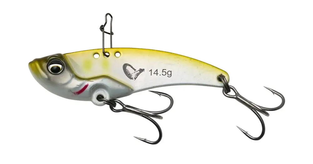 Super Cena Savage Gear Wobler Vib Blade Green Silver Ayu - 5,5 cm - 14,5 g-Délka - 5,5 cm - Hmotnost - 14,5 g