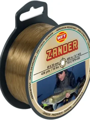 Aktuální WFT Vlasec Zielfisch Candát Světle Hnědý