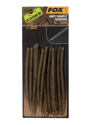 Akce Fox Edges Převleky Camo Anti Tangle Sleeves - XL 15 ks