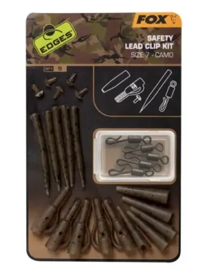 Akce Fox Edges Camo Lead Clip Kit Size 7