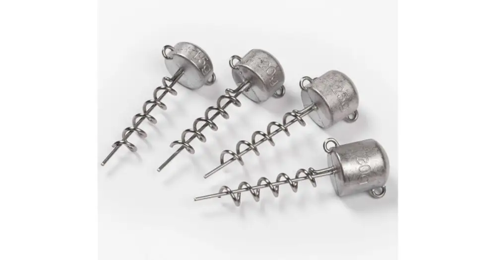 Kup Teď Fox Rage Jigová Hlava Super Screw Bullet Jig Heads 3 ks