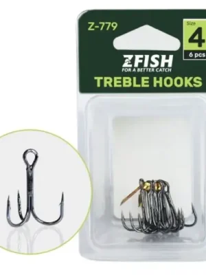 Zfish Trojháčky Treble Hooks Z-779 - 1 Cenová Bomba