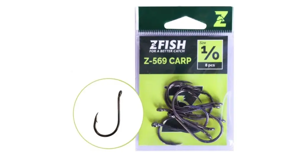 Zfish Háčky Carp Hooks Z-569 - Velikost 6 Cenový Hit