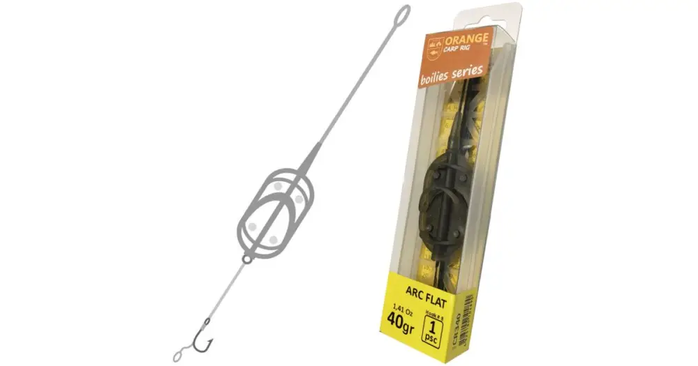Výprodej Life Orange Method Feeder Flat Arc Rig - 40 g