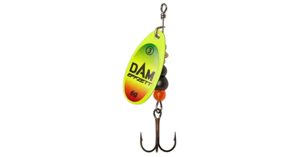 Značkový Dam Třpytka Effzett Fluo Spinner Trio - Velikost 2 Hmotnost 4 g