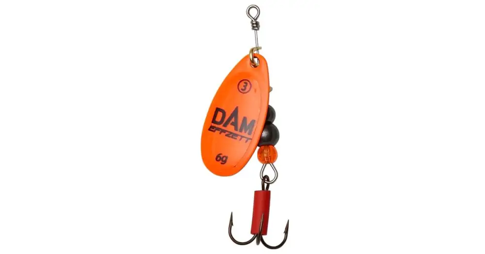 Dam Třpytka Effzett Fluo Spinner Orange - Velikost 6 Hmotnost 20 g Objednat Nyní