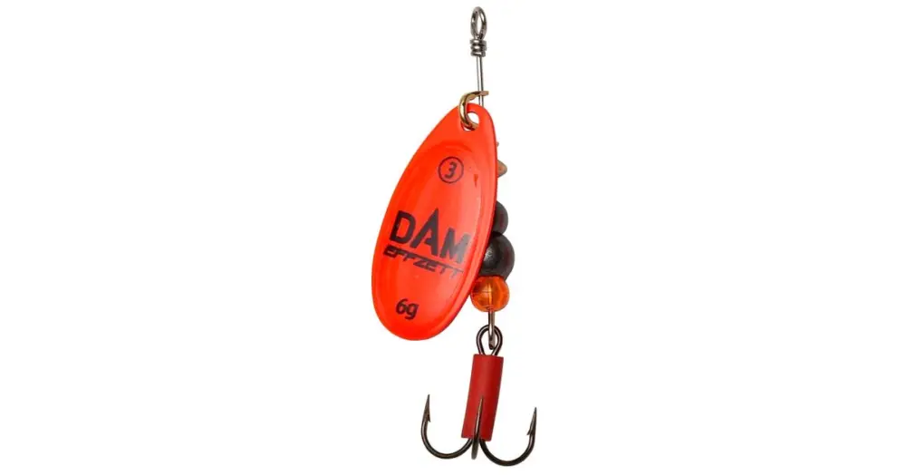 Dam Třpytka Effzett Fluo Spinner Red Hit Sezóny