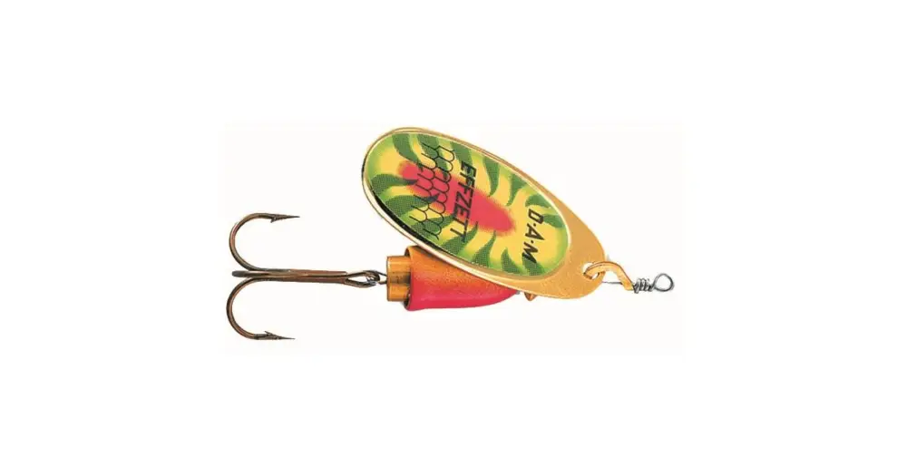Ověřený Dam Třpytka Effzett Spinner Executor Fire Shark - Velikost 4 Hmotnost 8 g