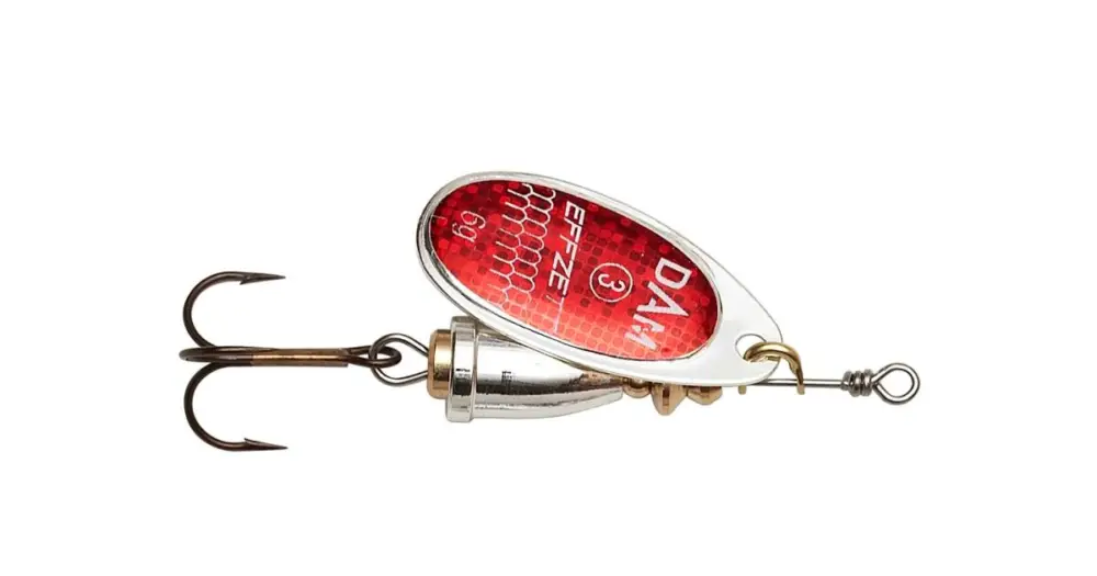 Doprava Zdarma Dam Třpytka Effzett Executor Spinner Reflex Red - Velikost 4 8 g