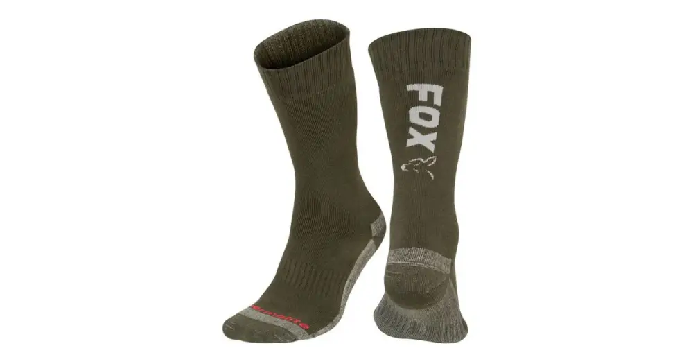 Fox Ponožky Collection Green Silver Thermolite long sock - 44-47 Nejprodávanější