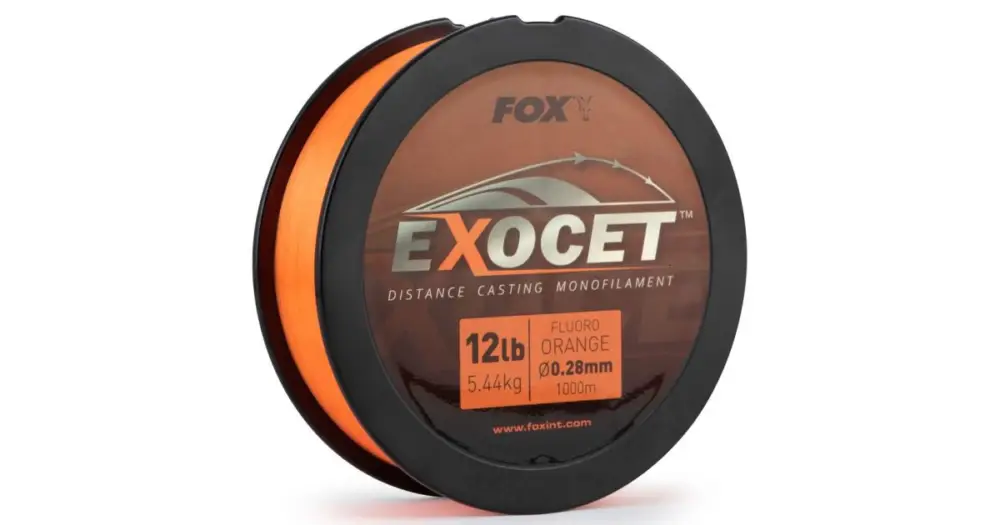 Fox Vlasec Exocet Fluoro Orange Mono 1000 m - 0,28 mm 5,5 kg Časově Omezené