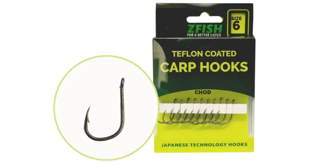 Zfish Háčky Teflonové Chod - Velikost 8 Must-Have