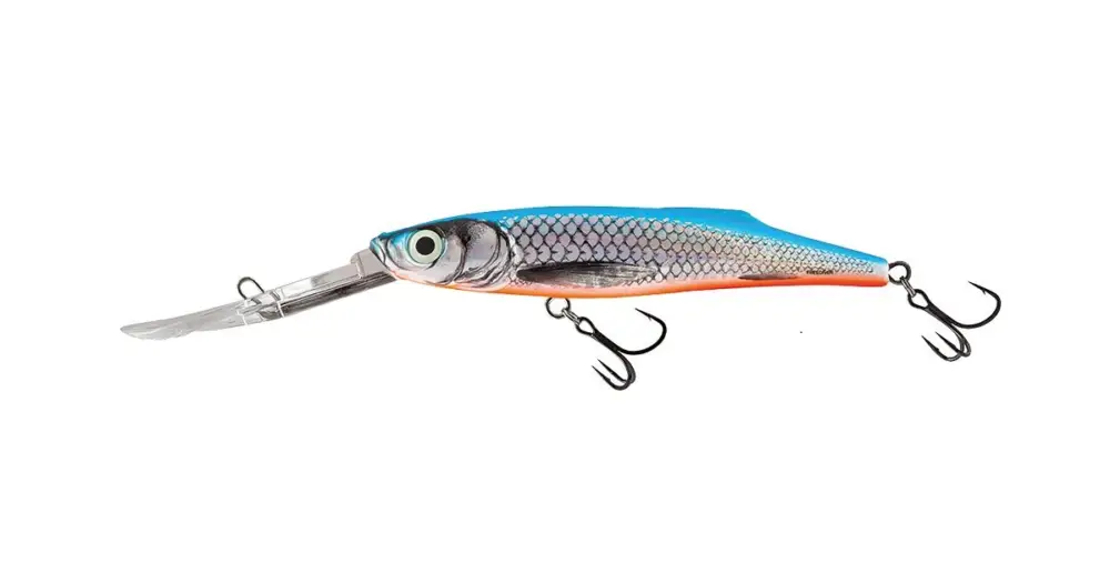 Salmo Wobler Freediver Super Deep Runner Silver Blue - 7 cm 8 g Speciální Cena