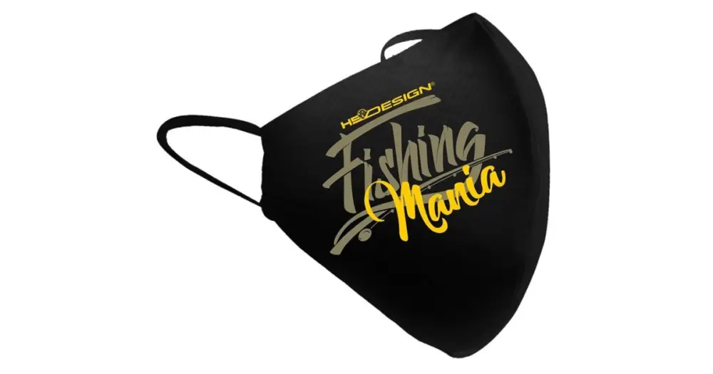 HOTSPOT DESIGN Rouška Fishing Mania Žlutá Novinka