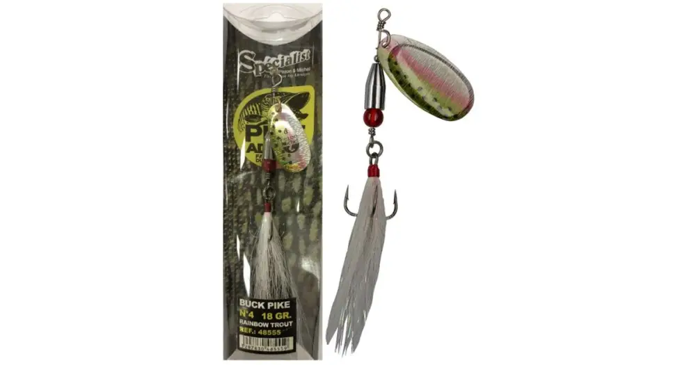 Pezon&Michel Třpytka Buck Pike Rainbow - 18 g Horká Nabídka