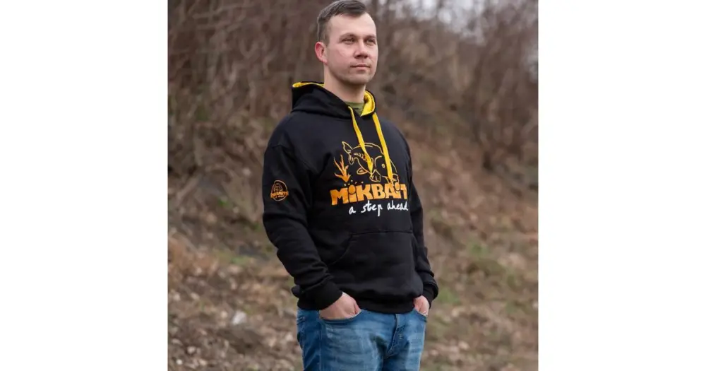 Mikbaits Mikina Fans team černá - Velikost XL Výprodej
