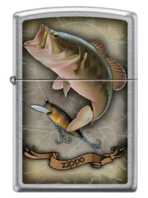 Zippo Benzínový zapalovač Fish Hoke and Rope 22102 Dokud Zásoby Vydrží